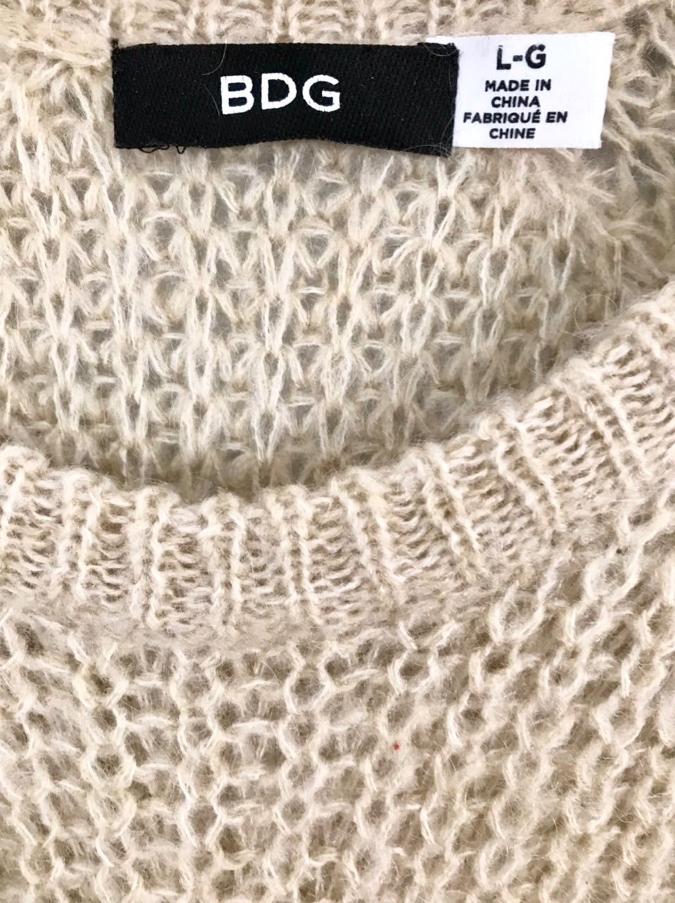 Maglioni & Felpe: BDG Strickpulli beige grobmaschig (M) – Usato da Zürich venduto da lanouvelle 2