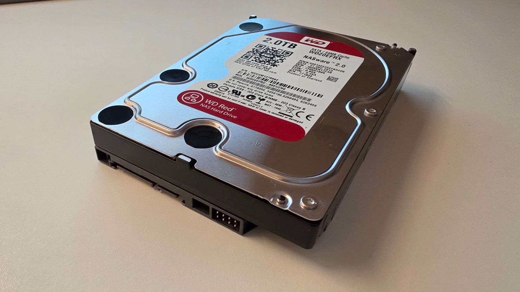 Western Digital Harddisks: 2TB HDD WD Red NAS – Gebraucht aus Künten von Thozogg 1