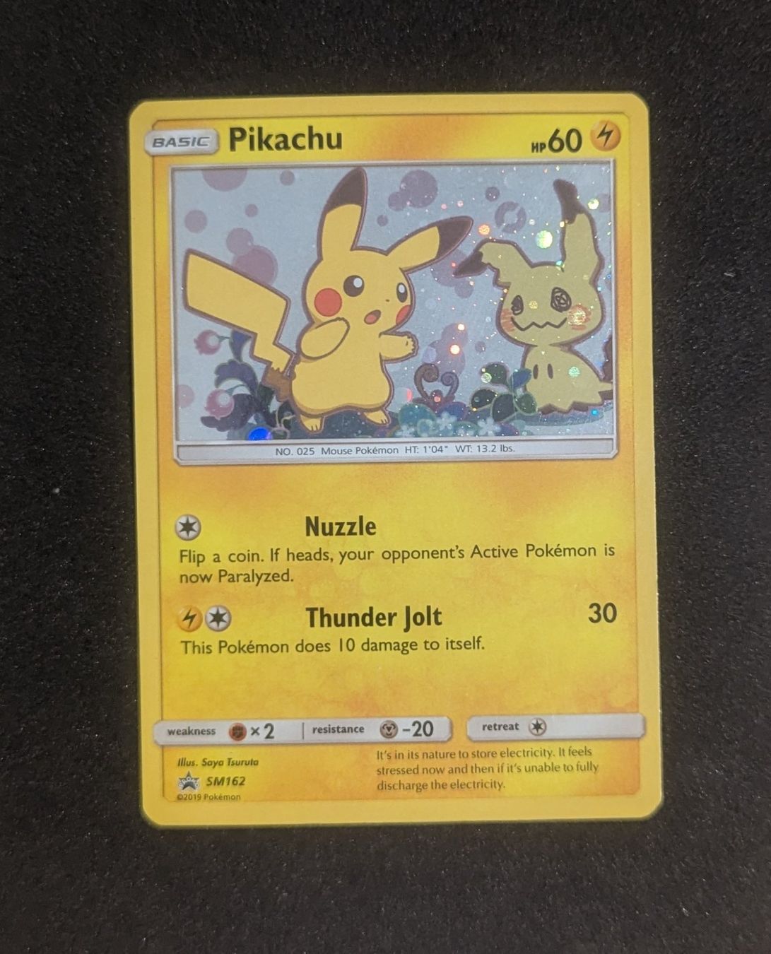 Pokémon Carte collezionabili: Pikachu Holo SM162 Promo – Usato da Zürich venduto da printz7