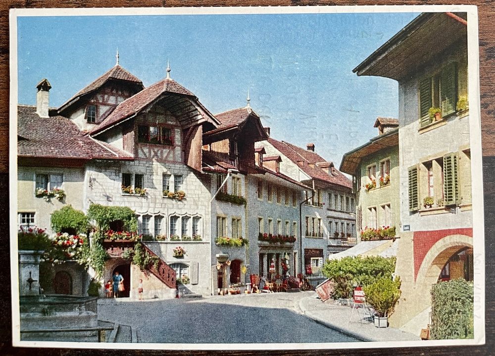 Murten Morat Grand'rue 1955 Kaufen auf Ricardo