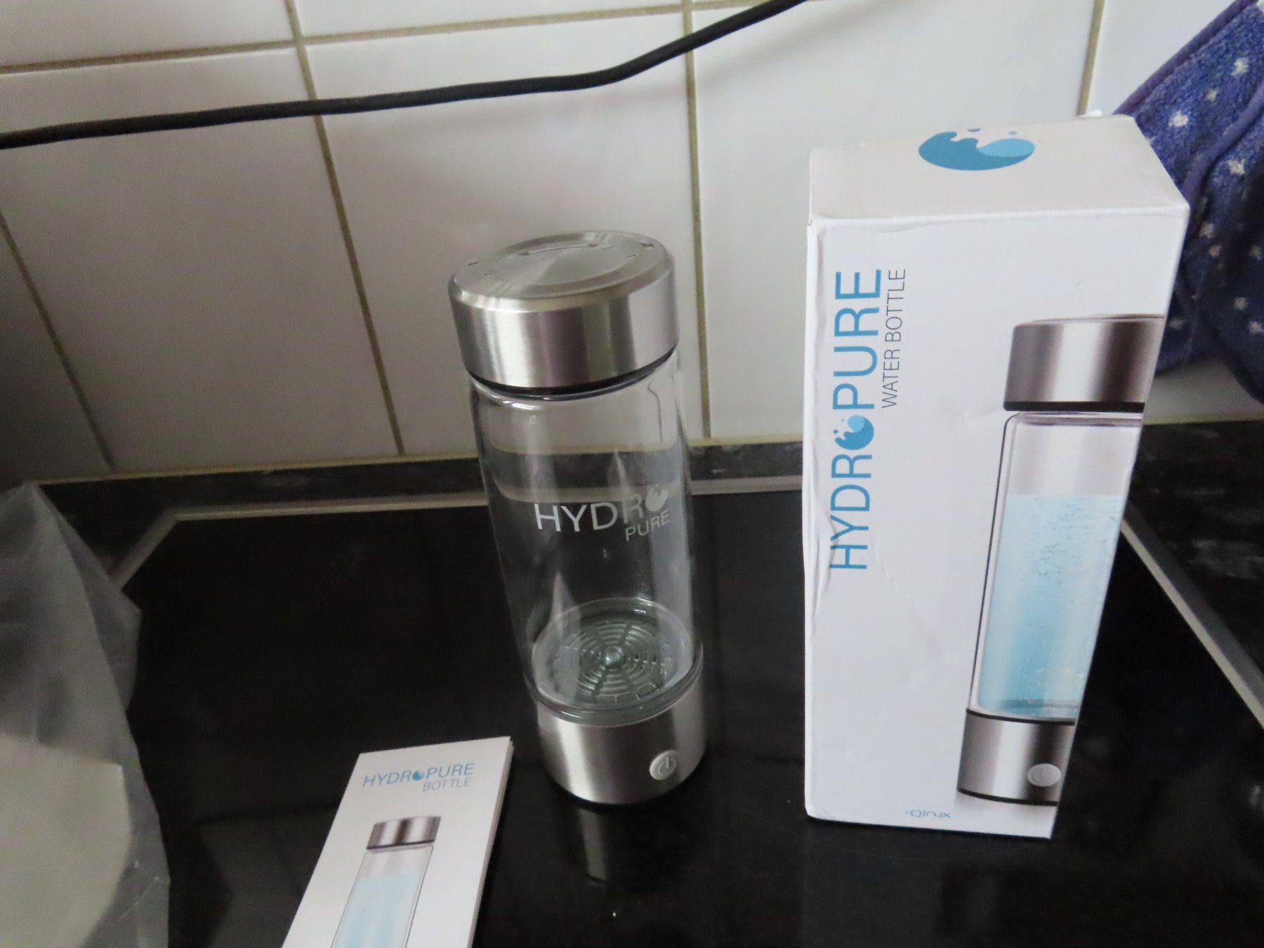 Borracce & Thermos: Water Bottle  Hydro pure – Nuovo e nell'imballaggio originale da Rüfenacht BE venduto da mada05