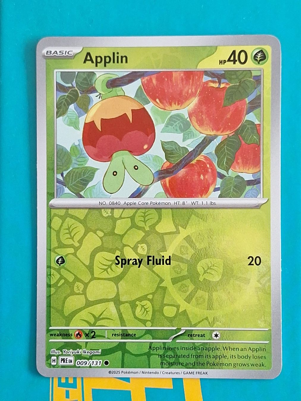 Pokémon Cartes à collectionner: Applin Reverse Holo - Pokemon Prismatic Evolution #1.6 – D'occasion à Altstätten SG par GGsGameshop