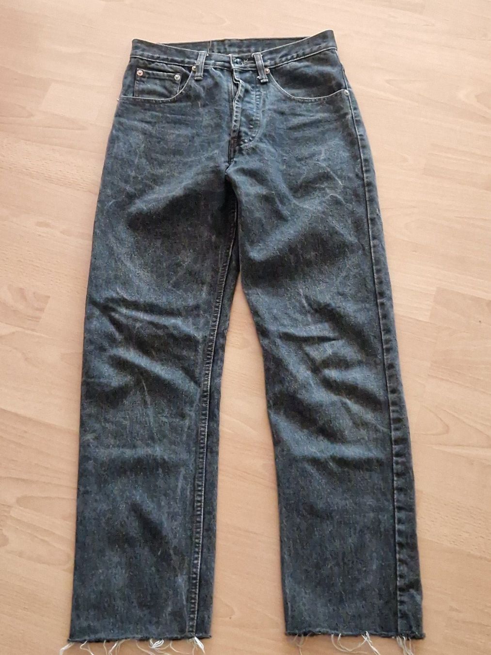 Levi's Jeans: Levis Jeans Hose Schwarz Moonwashed – Usato da Neuhausen am Rheinfall venduto da Alchimista