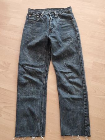 Levis Jeans Hose Schwarz Moonwashed