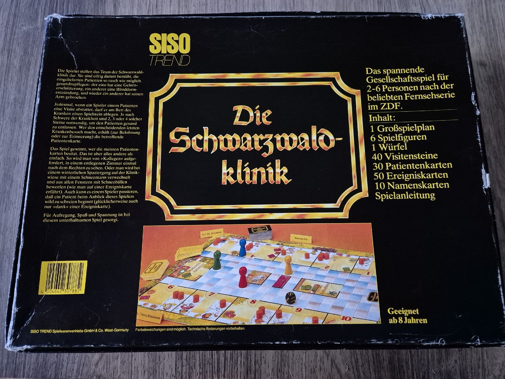 Spiele: Spiel: die Schwarzwaldklinik 1986 – Gebraucht aus Villmergen von MONCHHICHI 1