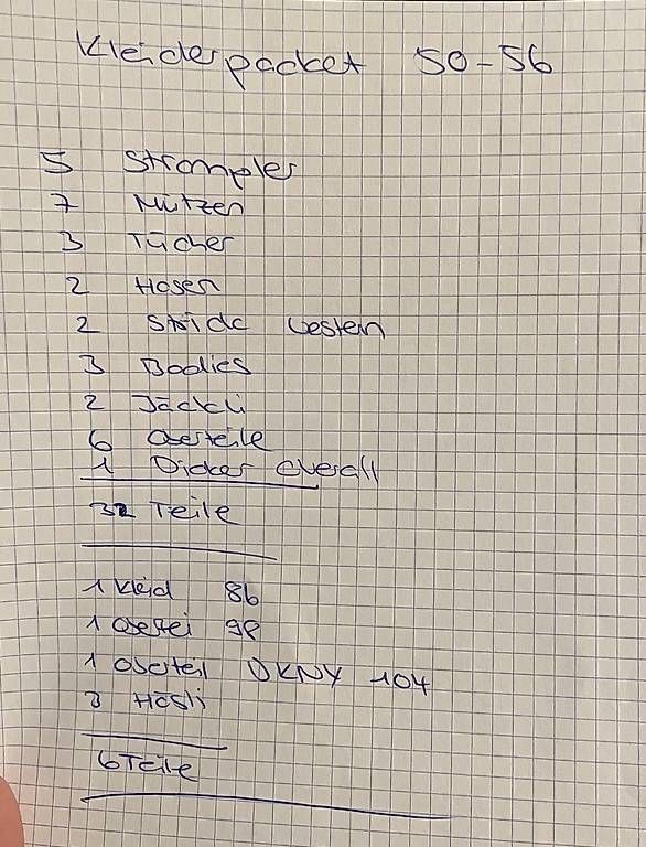 Ensembles coordonnés: Kleiderpacket 50/56 – D'occasion à Niederhasli par sev_d7hq 4