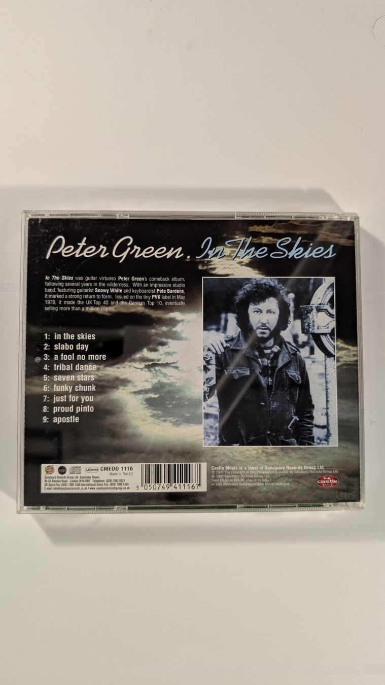 CDs: Peter Green - In The Skies – Gebraucht aus Baar von Arthur_Fooksayk 1