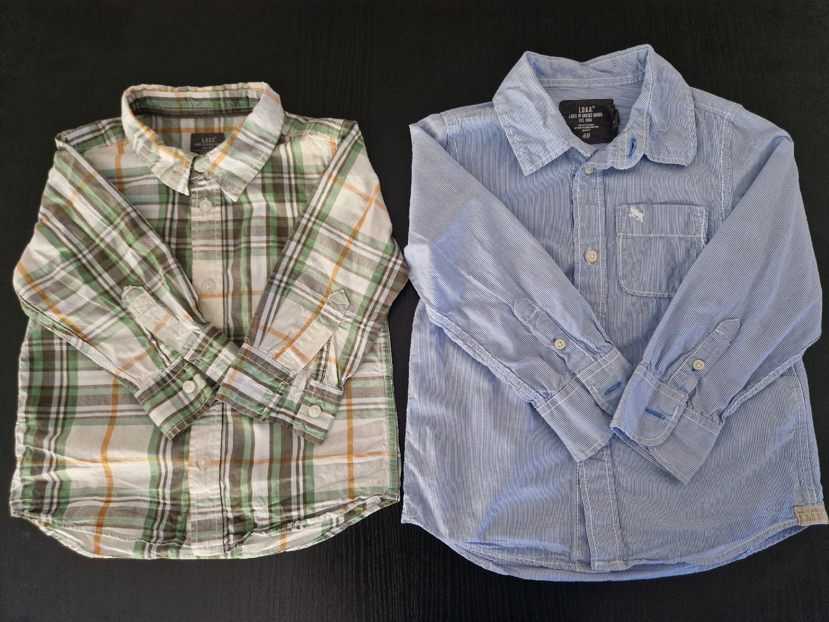 H&M Lotti & Set di vestiti: H/M Hemden Paket Gr 86/104 – Usato da Hornussen venduto da Rysrys 3