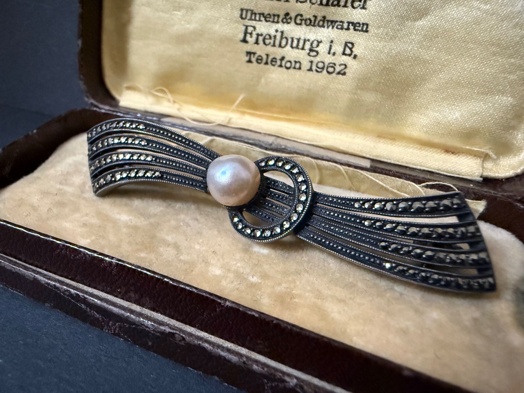 Broches & Aiguilles: Antike Art Deko Silber Brosche 925 – D'occasion à Spiegel b. Bern par Rogger72