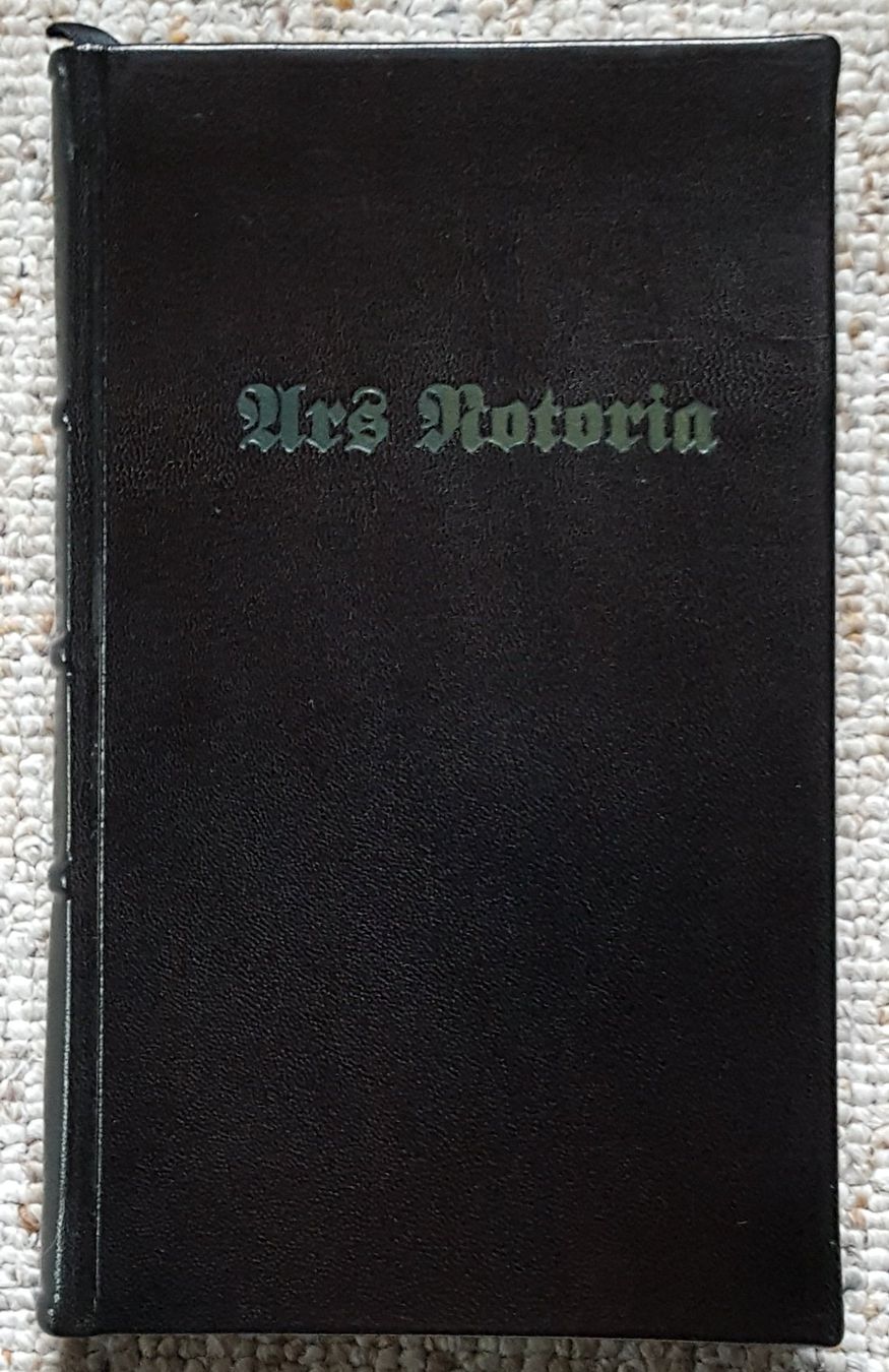 Libri: ARS NOTORIA Trident Grimoire Leder limitierte 1st Ed 34/500 – Usato da Unterseen venduto da bongmarley 1