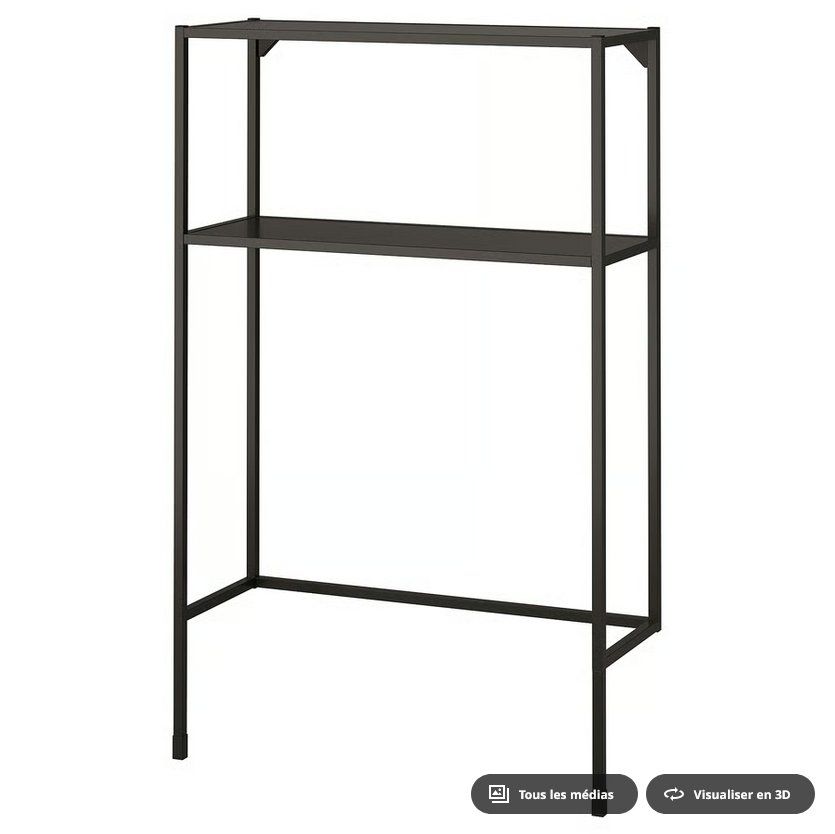 Ikea Scaffali: ENHET Structure machine à laver anthracite IKEA 80x30x129 cm – Usato da St-Aubin FR venduto da Tiweety