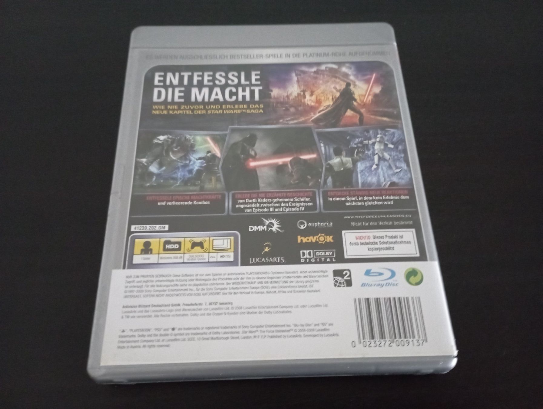 Sony Giochi: PS 3 Star Wars - The Force Unleashed – Usato da Allschwil venduto da pri_9lsr 1