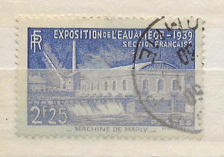 Alle Briefmarken: France Expo eau Liège 1939 – Gebraucht aus Sion von PierreP01