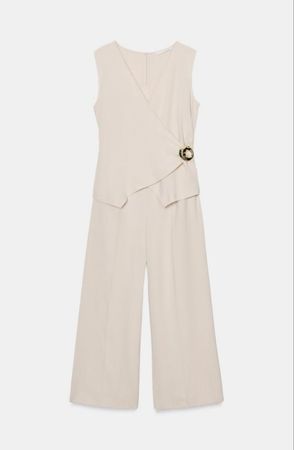 Combinaison Zara taille L en crêpe