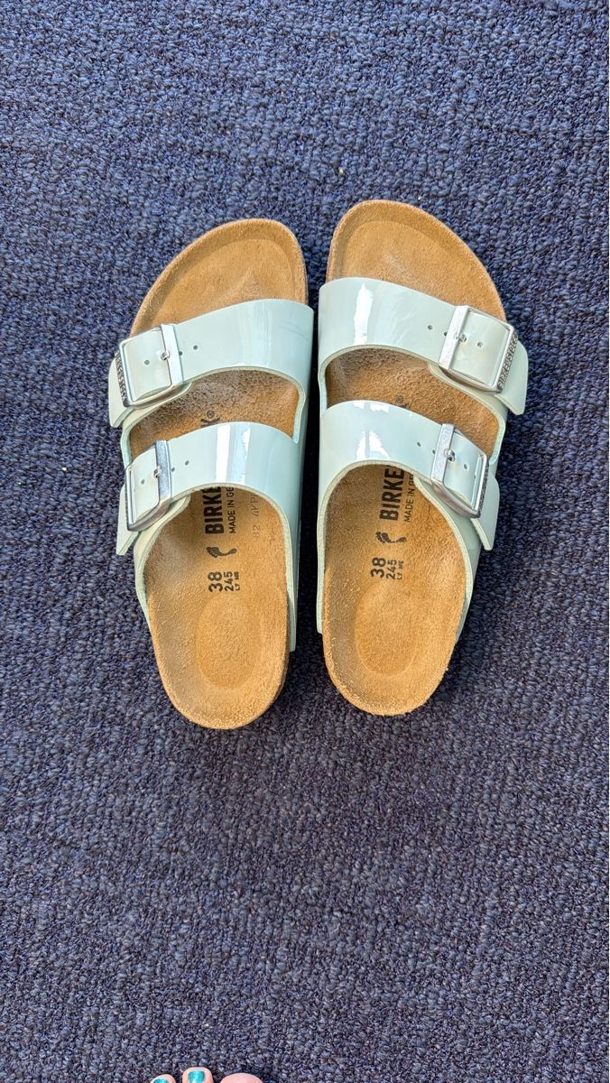 Scarpe da donna: Birkenstock Sandalen hellblau Grösse 38 – Nuovo (secondo la descrizione) da Wädenswil venduto da Ponente97