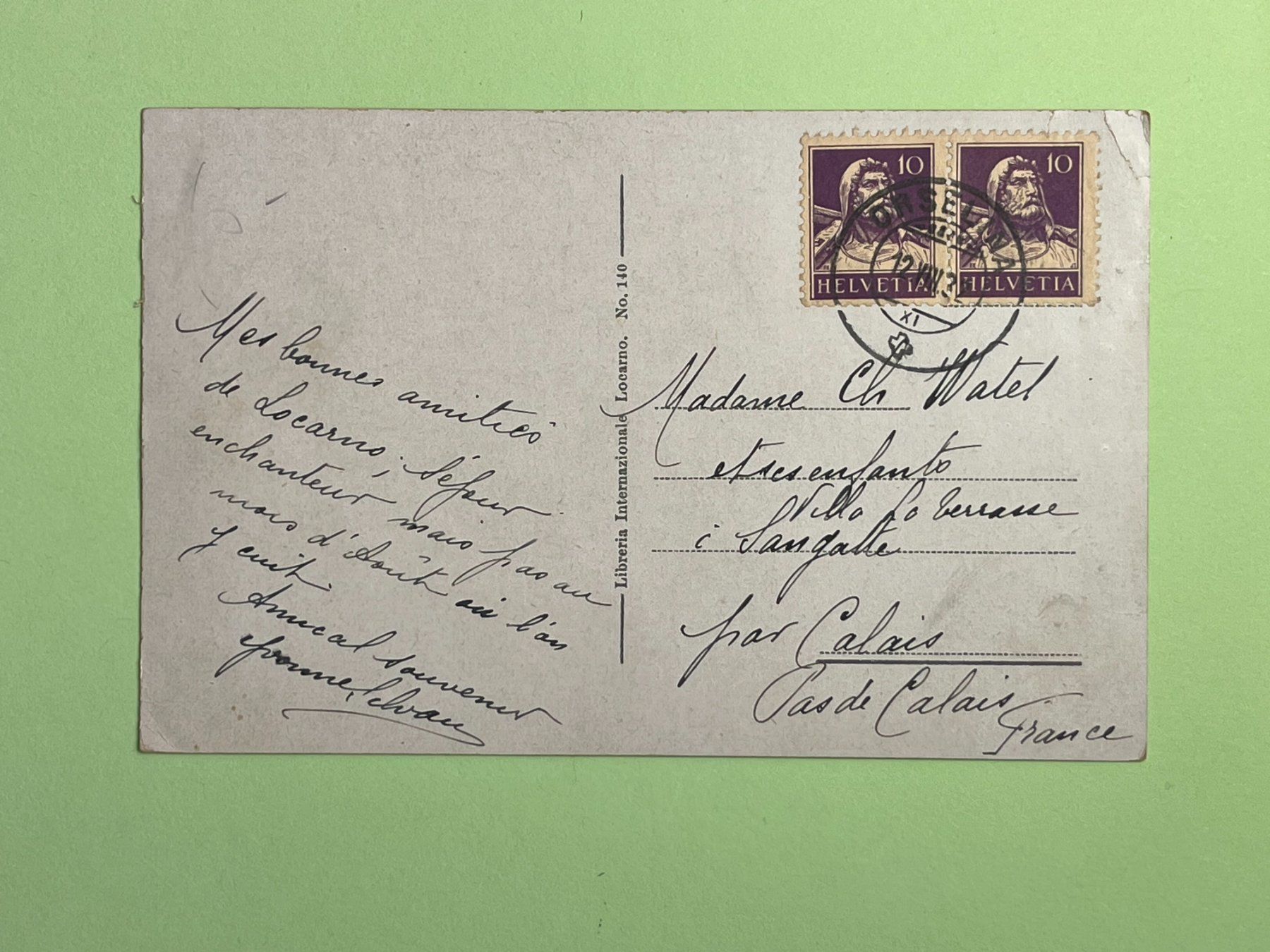 Cartes postales: Locarno – D'occasion à Steg VS par danwer74 1