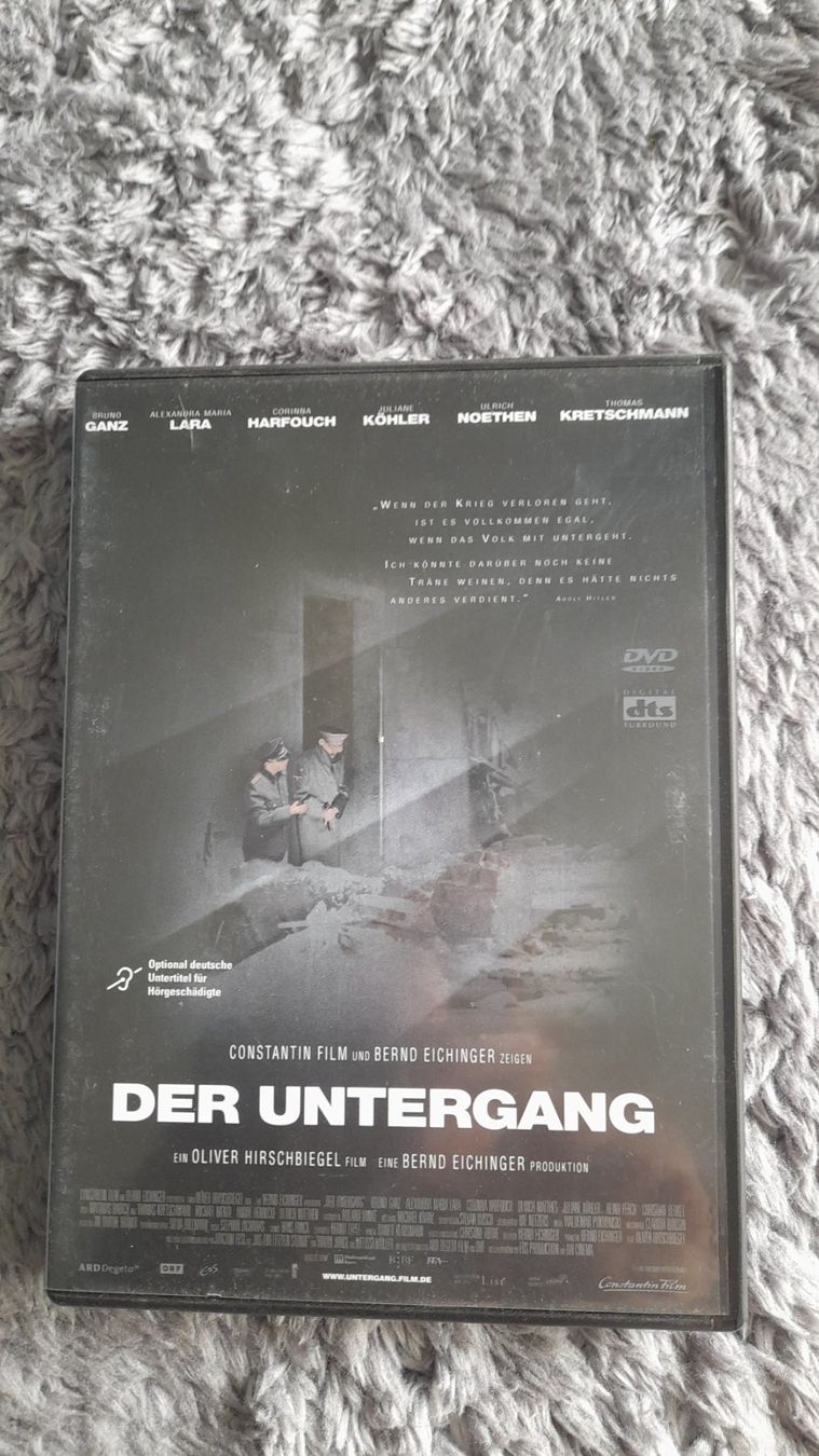 Tutti i DVDs: DER UNTERGANG    DVD – Usato da Wetzikon ZH venduto da Ramones01