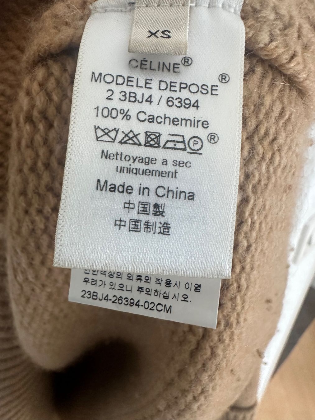 Celine Pullover & Sweatshirts: Orignal Céline Kaschmir Pullover – Gebraucht aus Chur von Monbijou26 2