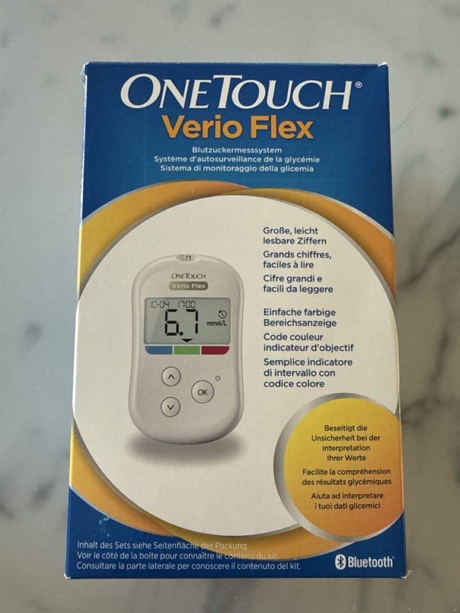 Attrezzature mediche: OneTouch Verio Flex Blutzuckermessgerät neuwertig – Nuovo e nell'imballaggio originale da Basel venduto da selinalivia