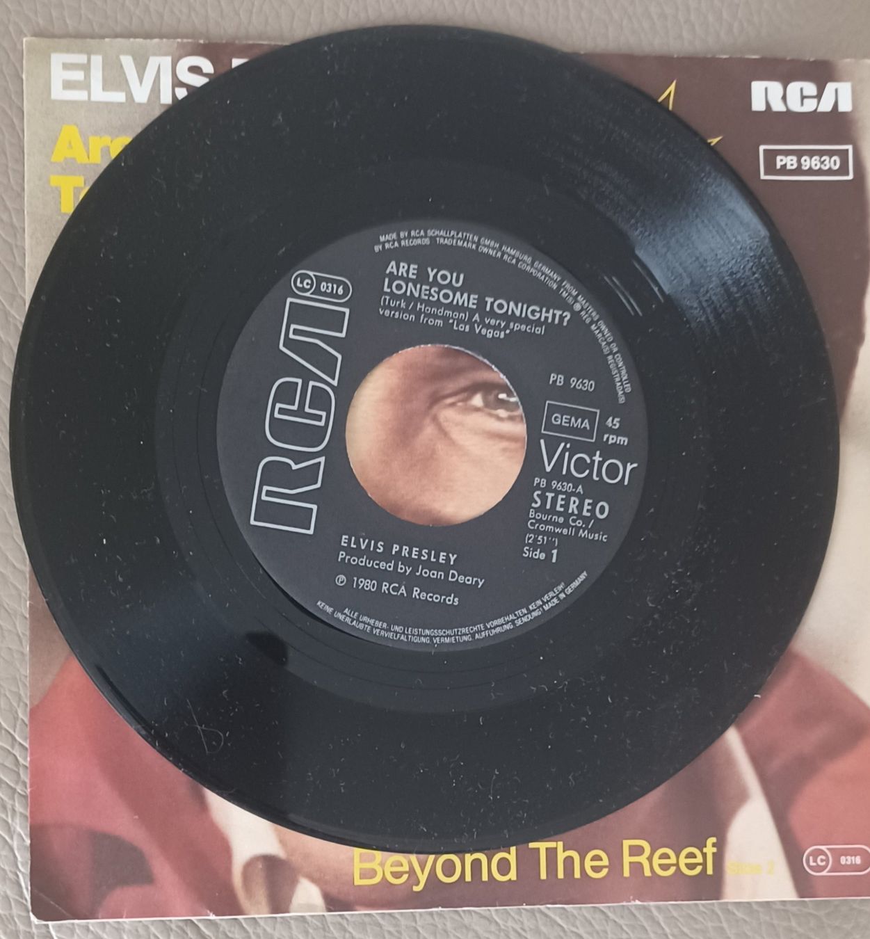 Schallplatten: 3 × 7" Single ELVIS PRESLEY – Gebraucht aus Hägendorf von Plattenhardt 3
