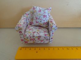 Sessel 7.8 x 8.3 x 6.5 cm mit 1 Kissen f