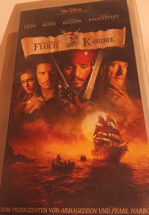 Tutti i VHS: VHS Fluch der Karibik – Usato da Heimberg venduto da Rockenrol