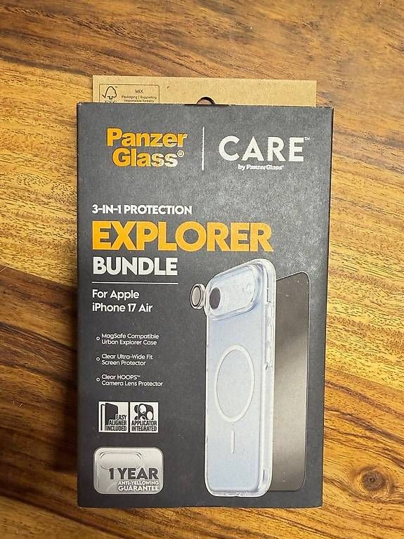 Panzerglass Cover & Protezioni schermo: PanzerGlass 3-in-1 Explorer Set Apple iPhone Air – Usato da Bottmingen venduto da Sstudios 1