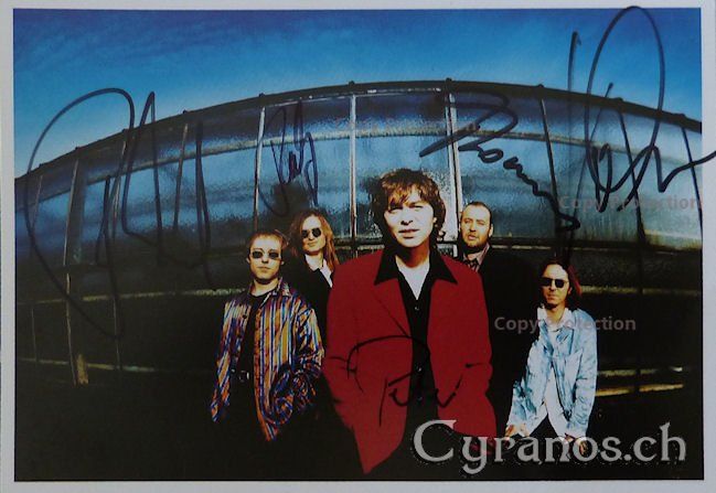 Autografi: Fool's Garden - Musikgruppe - Autogramm – Usato da Dietikon venduto da cyranos1
