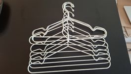 10 Kleiderbügel • Metall • weiss • IKEA Stajlig