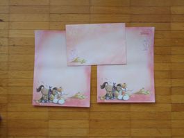Diddl Briefpapier  Diddlina mit Galupy 2 Stück  Set M5