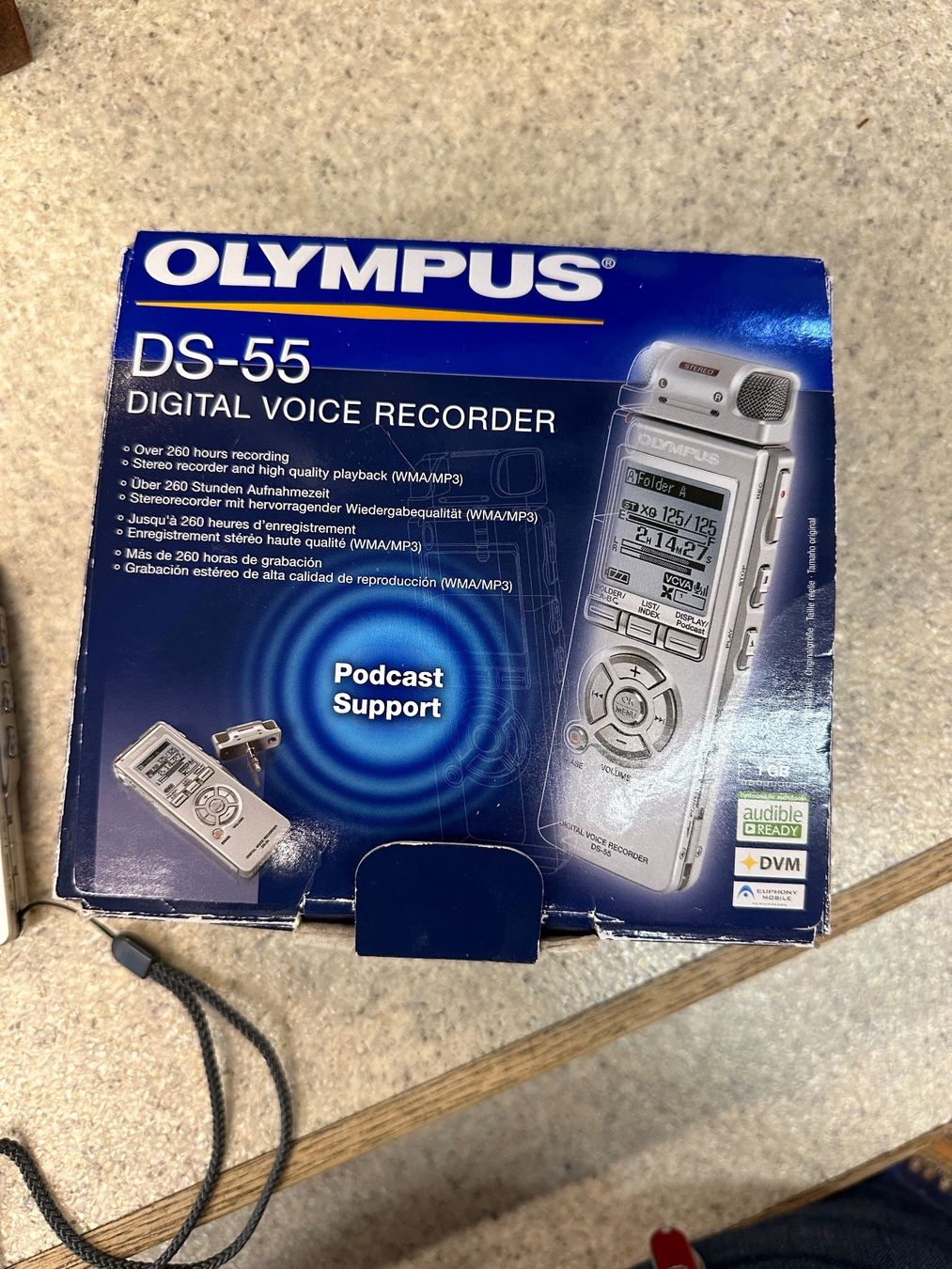 Olympus Registratori: Diktier Gerät Olympus DS-55 Diktiergerät – Usato da Reiden venduto da Zofi-Brocki 2