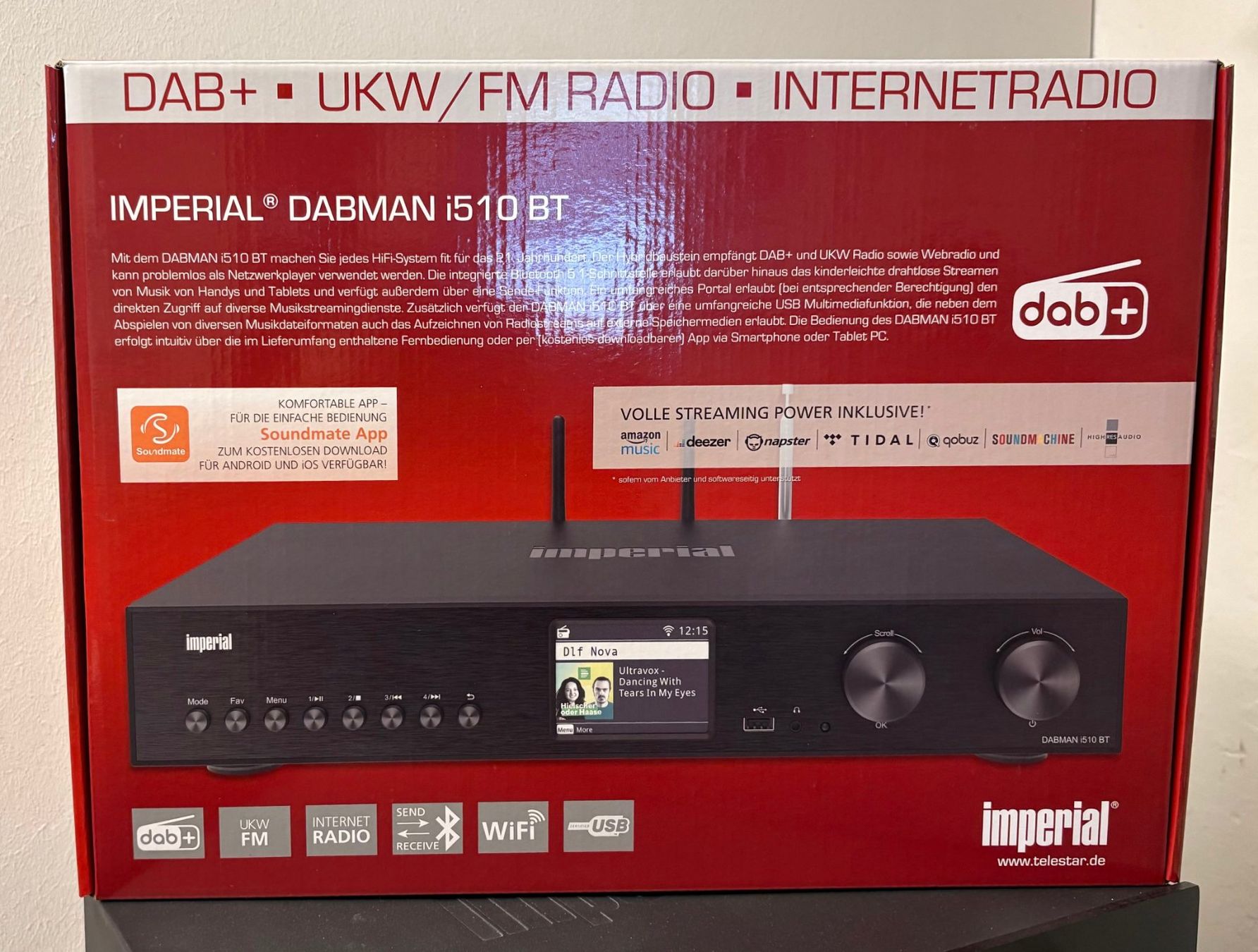Radio: Imperial DABMAN i510 BT DAB+, FM, BT EMpfänger – Nuovo e nell'imballaggio originale da orselina venduto da Loriotech 2