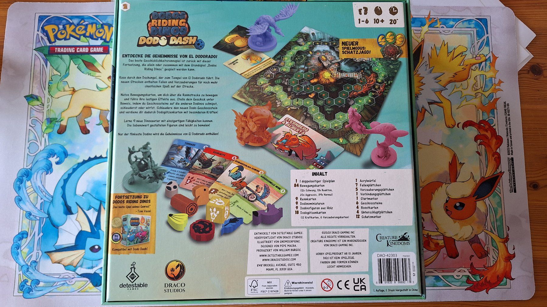 Giochi: Dodos Riding Dinos - Dodo Dash DEUTSCH Kickstarter – Usato da Altstätten SG venduto da GGsGameshop 1