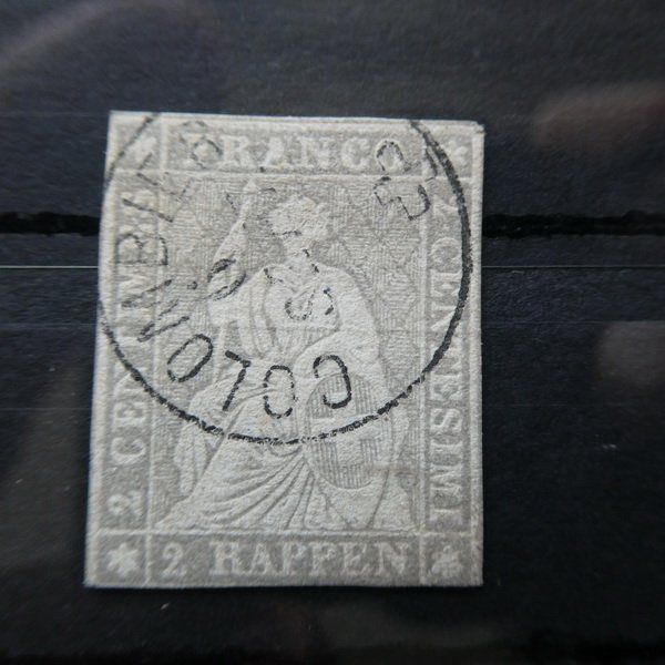 Alle Briefmarken: STRUBEL°  21 G   Kat. Fr. 750.- – Gebraucht aus Egliswil von Trens01 1