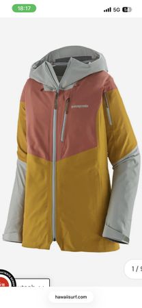 Snowdrifter Cosmic Gold Skijacke für Damen grösse S