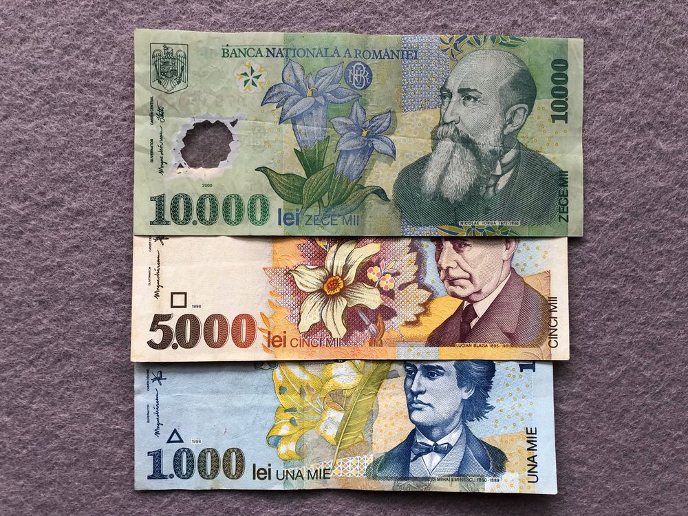 Romania - Rumänien - Lei - Banknoten (Gebraucht) in Pfäffikon SZ für ...