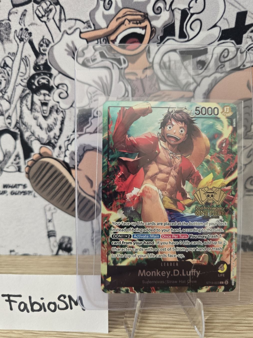 Bandai Sammelbilder & Trading cards: One Piece Card Monkey.D.Luffy ST-13-003 – Neu (gemäss Beschreibung) aus Grossaffoltern von FabioSM