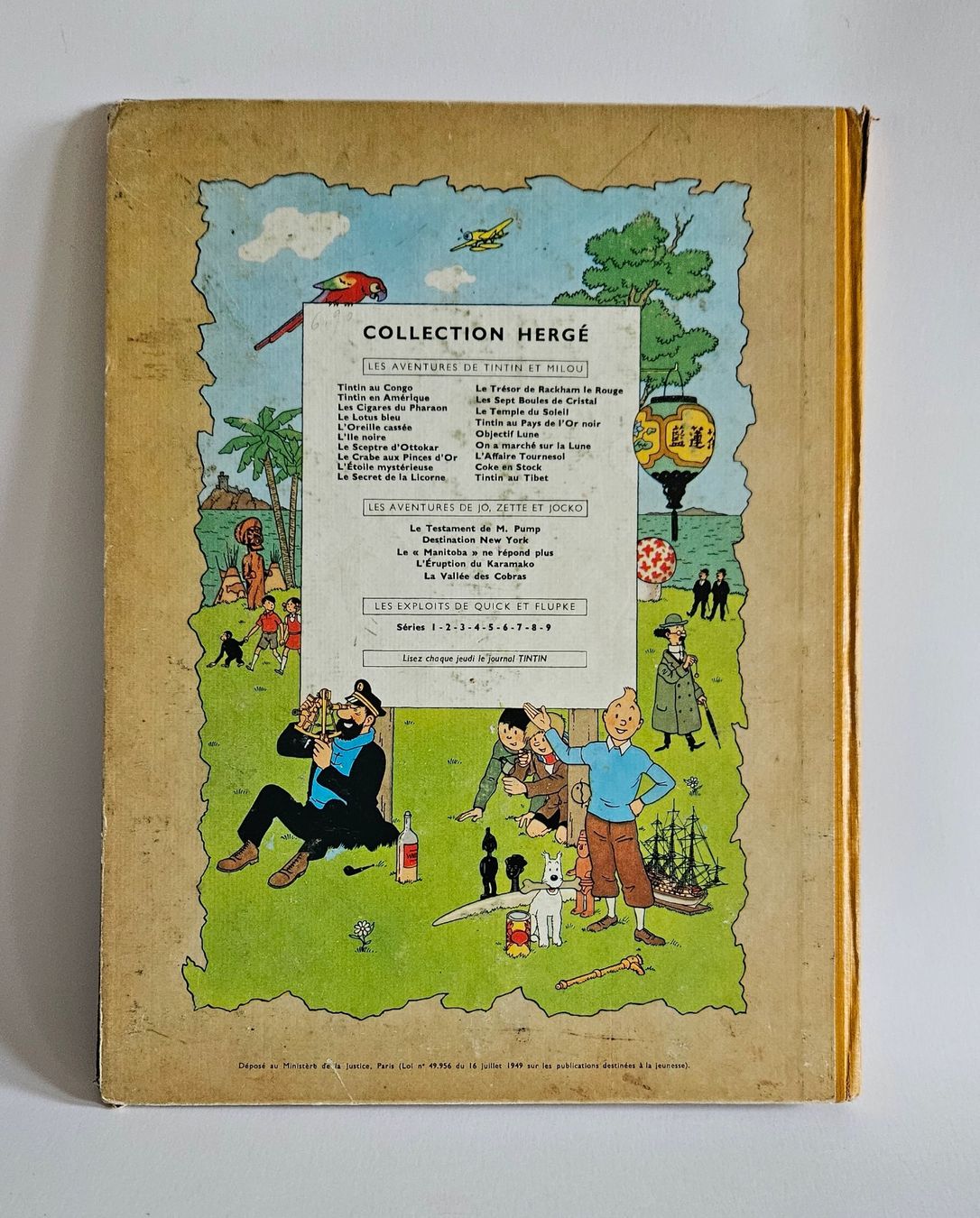Comics: BD Tintin  LE TEMPLE DU SOLEIL  Edition 1960 – Gebraucht aus Plan-les-Ouates von gab_cgf6 1
