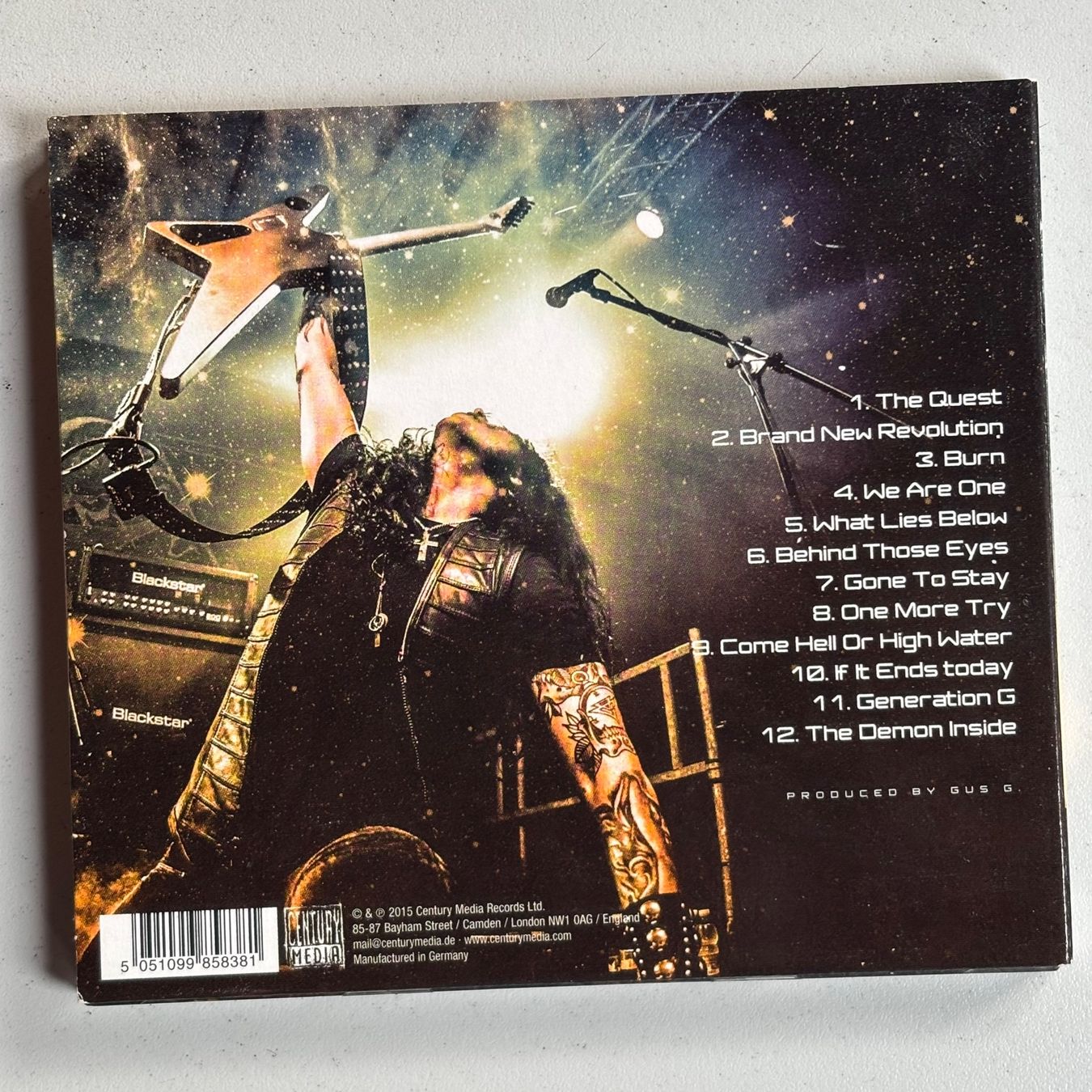 CD: Gus G.: Brand New Revolution – Usato da Stans venduto da Abukadnezar 1