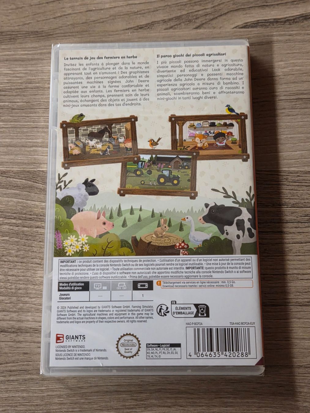 Nintendo Giochi: Farming Simulator Kids for Nitendo Switch – Nuovo e nell'imballaggio originale da Basadingen venduto da tot_59zf 1