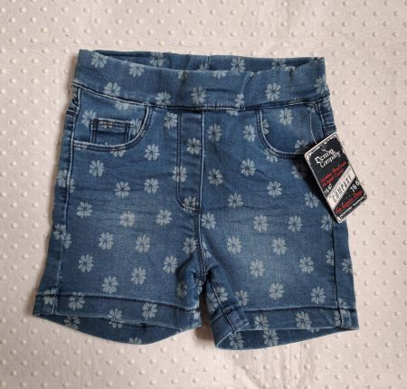 NEU! Shorts, Gr. 122, Sommer-Look mit Blumen