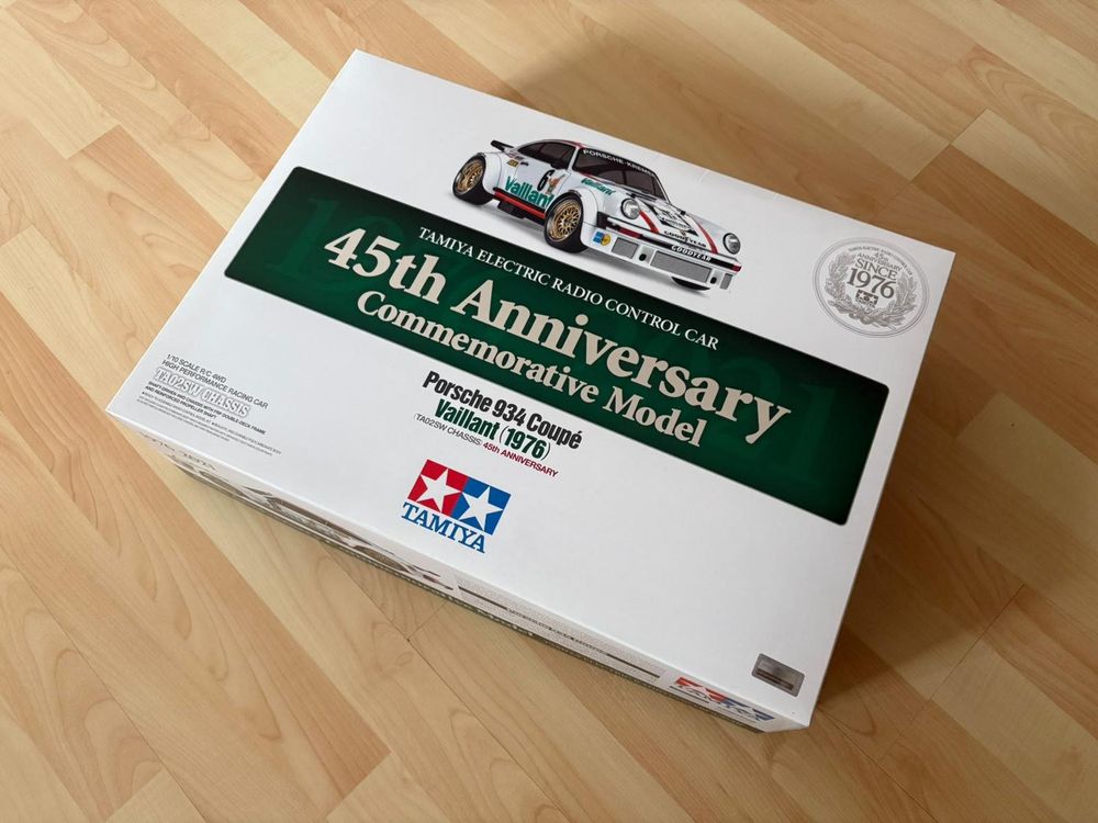 45-Jahre Tamiya 47477 Porsche 934 Vaillant NEU und in OVP (Neu und ...
