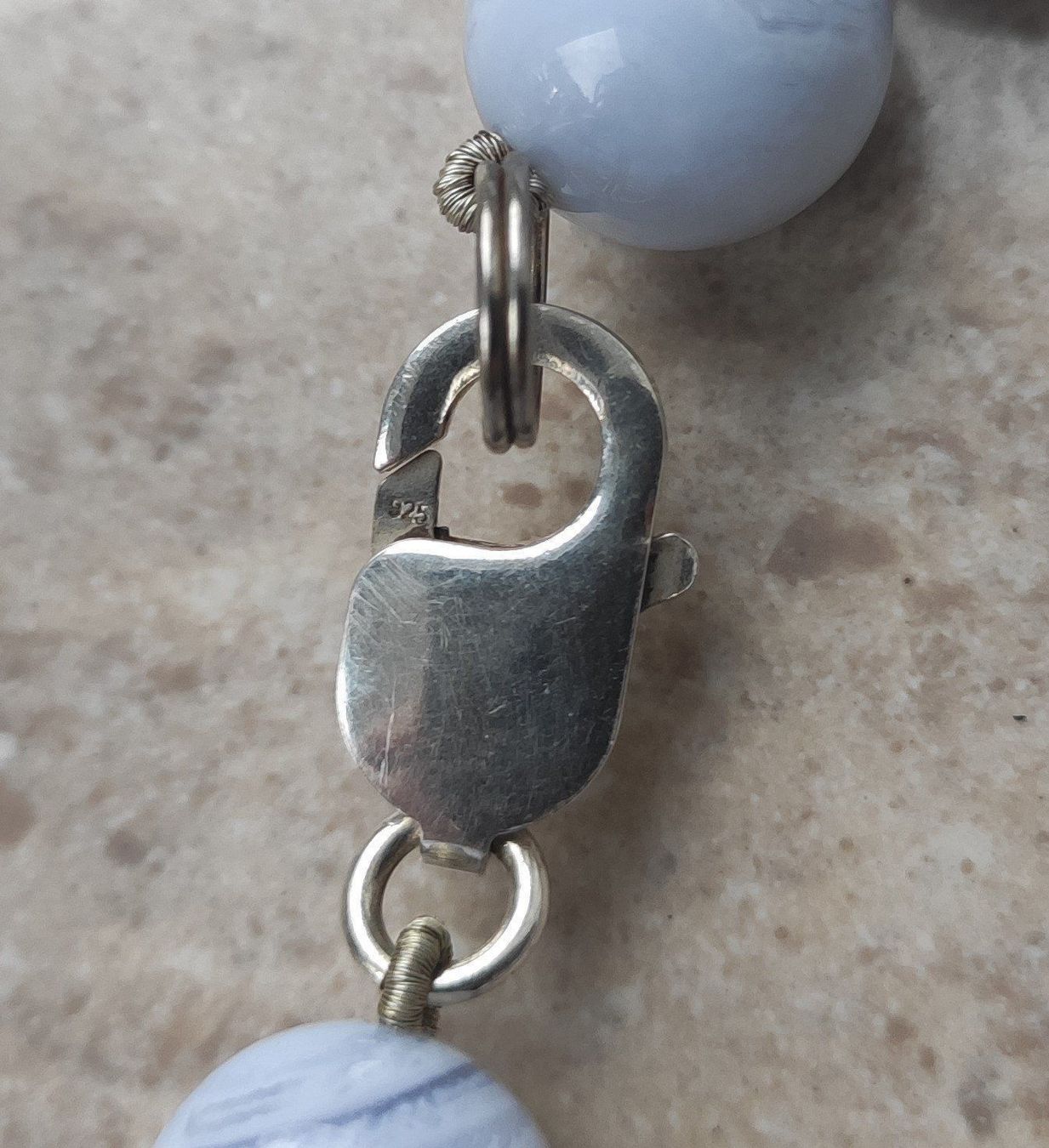 Catenine: Chalzedon Halskette / Silber 925 – Nuovo (secondo la descrizione) da Miège venduto da gitarro68 2