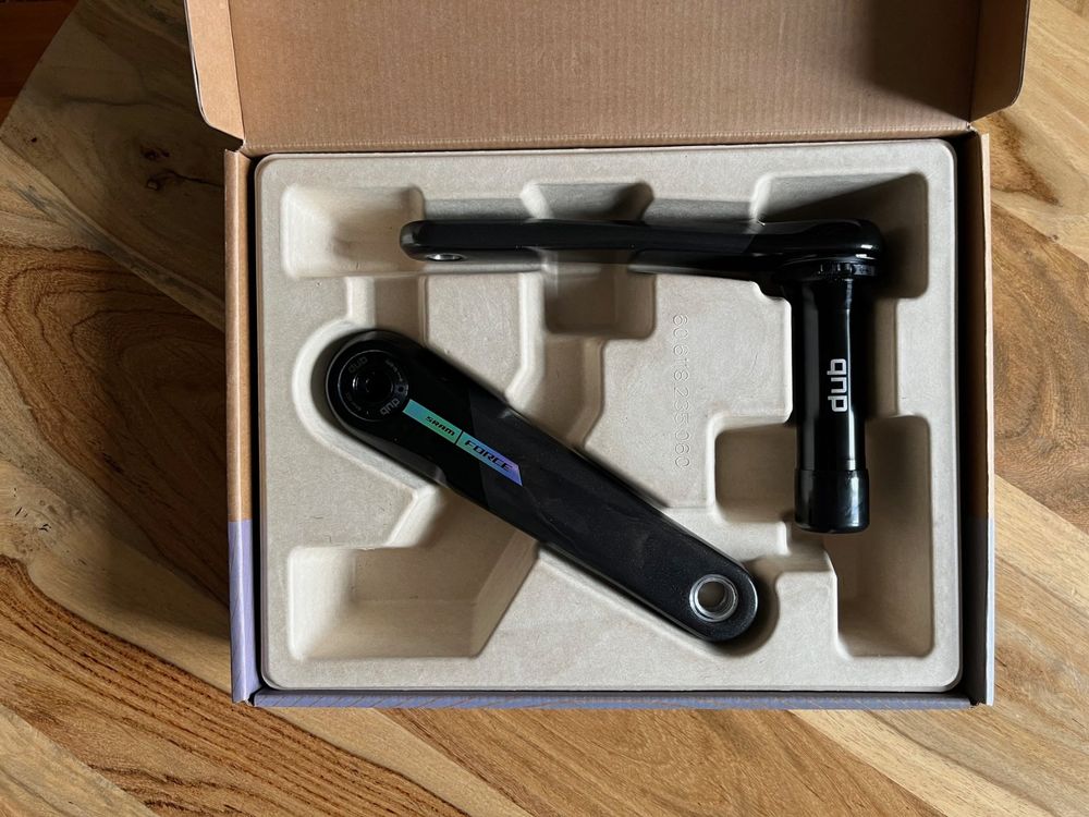 SRAM crank arm set Force 170mm, DUB 8-bolt, Carbon, D2 (Neu und ...