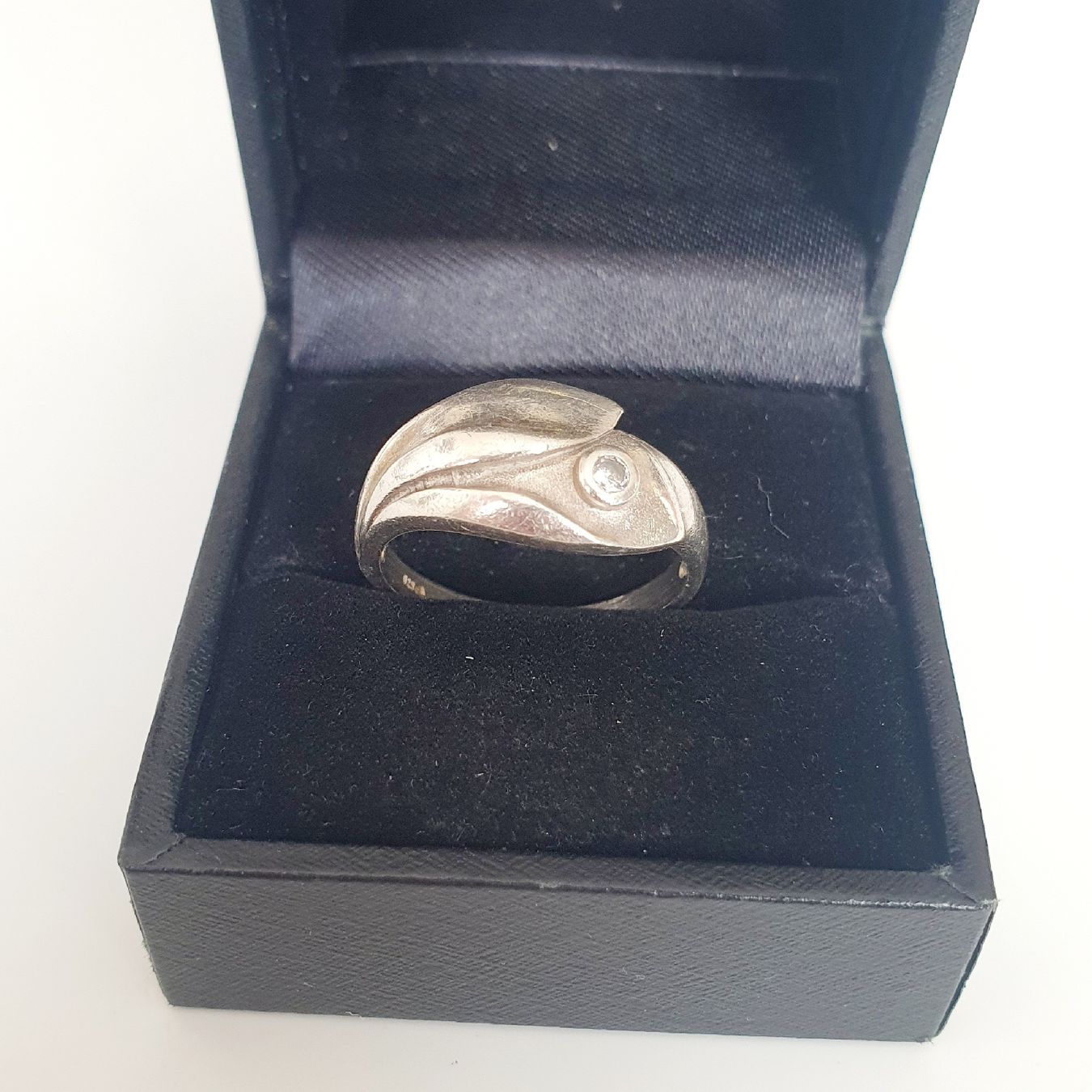 Anelli: Damenring Ring aus Silber 925 mit Stein Gr 18 mm  – Usato da Kreuzlingen venduto da Wunderkiste123 2