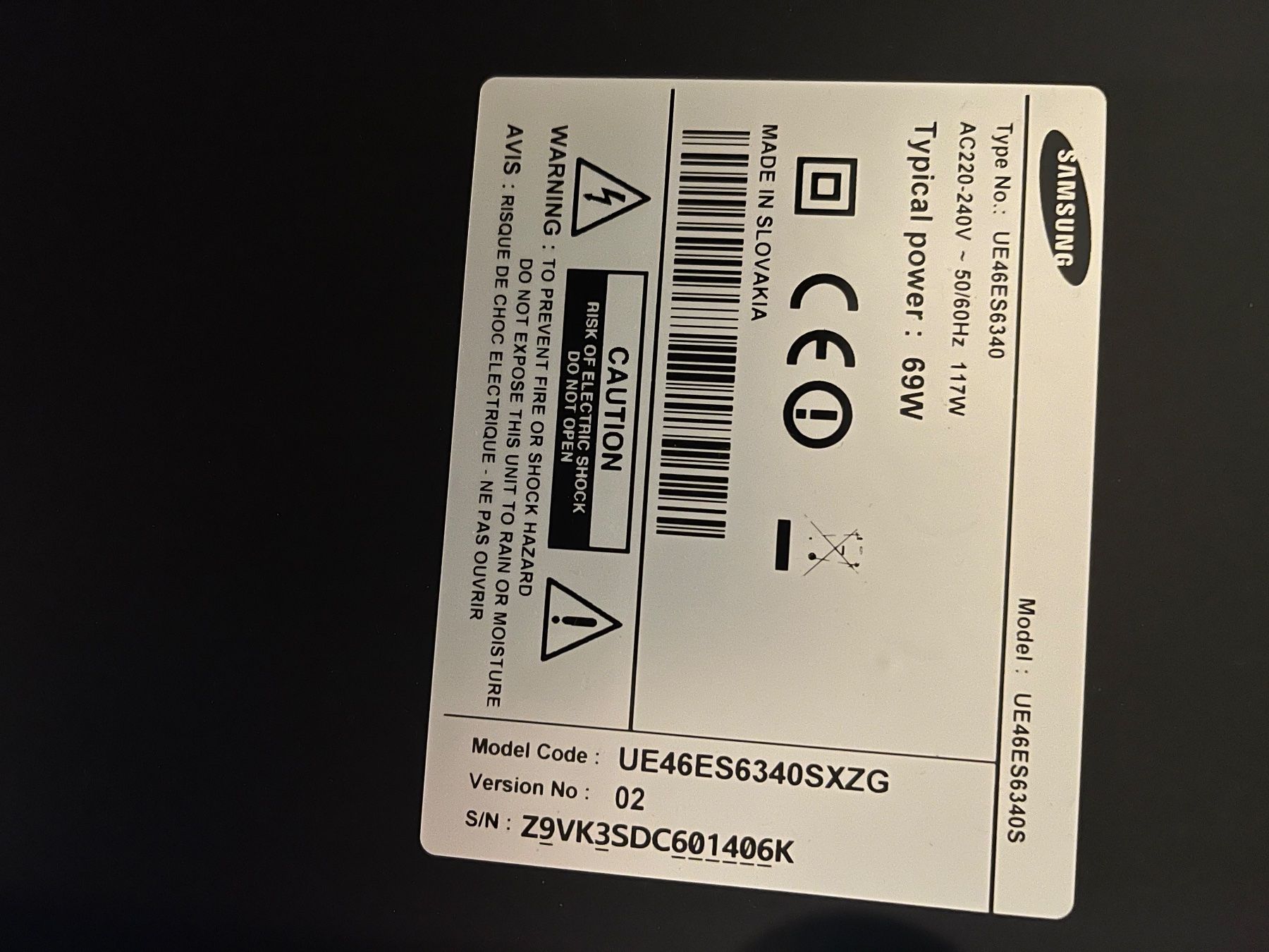 Samsung Televisori: Samsung TV, 46 Zoll – Usato da Tenniken venduto da Bombadil8 3