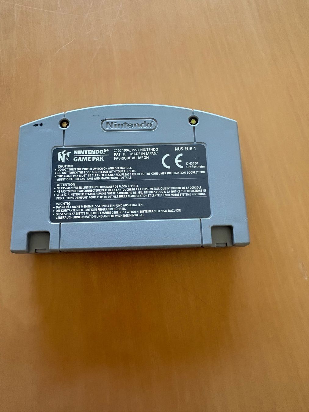 Spiele: Mario Party N64 Game – Gebraucht aus Bremgarten AG von rom_lm8n 1