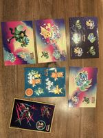 Pokemon Sticker Set - 6 Stück mit 24 coolen Kleber 🦖