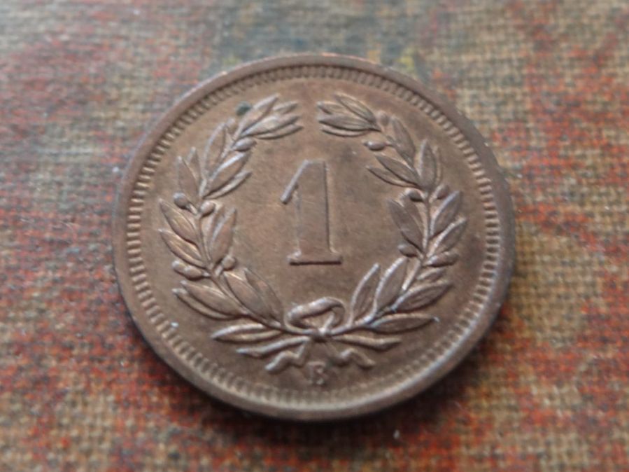 Tutti le monete: 1 Rp. 1914  (C) – Usato da Romanel-sur-Lausanne venduto da Swift13 1