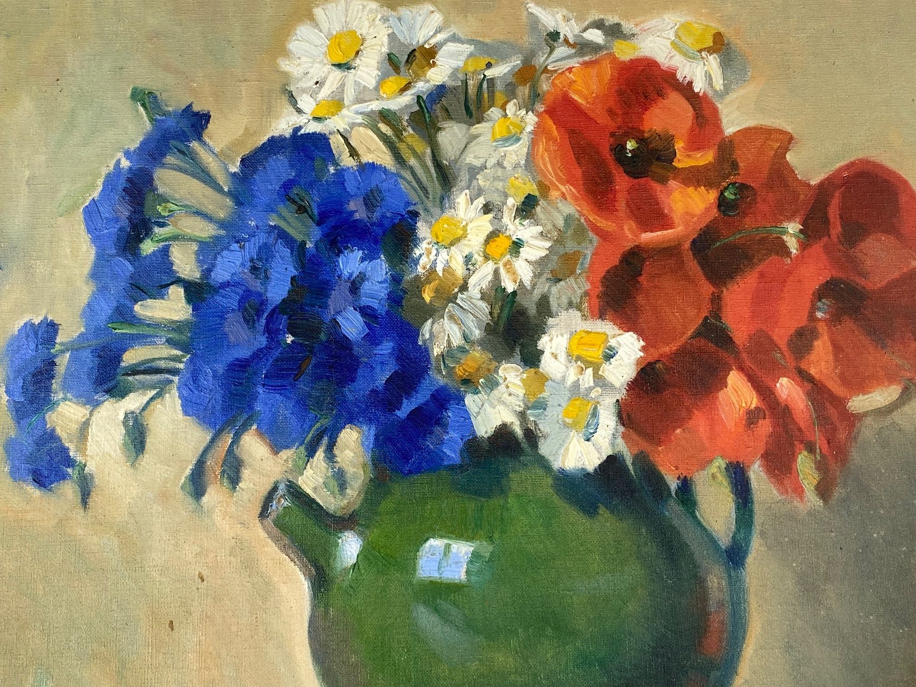 Dipinti: Himmelsbach Stillleben mit Blumenstrauss – Usato da Basel venduto da bigmbh 2